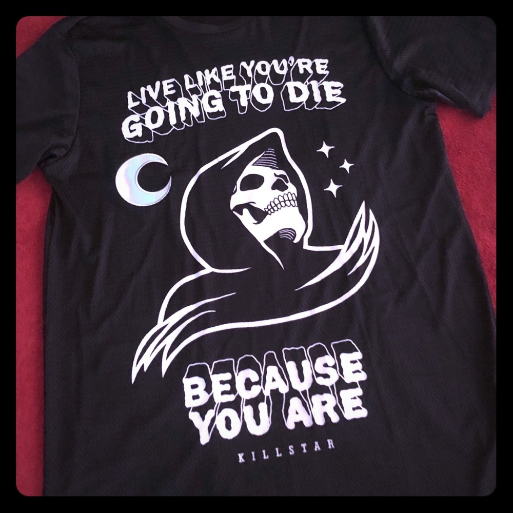 Killstar live like you’re going to die Jersey
